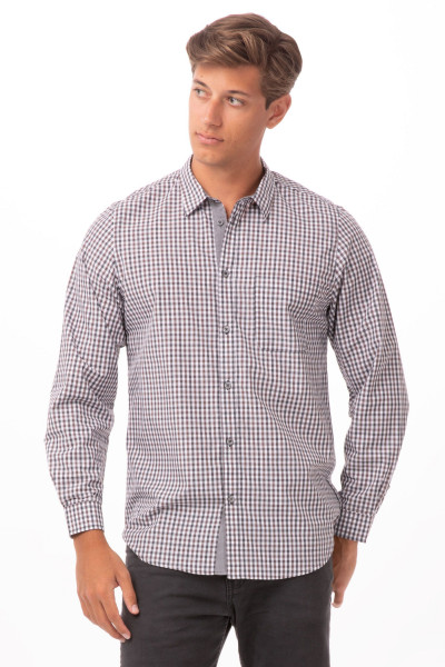 GINGHAM CAMISA CUADRITOS HOMBRE