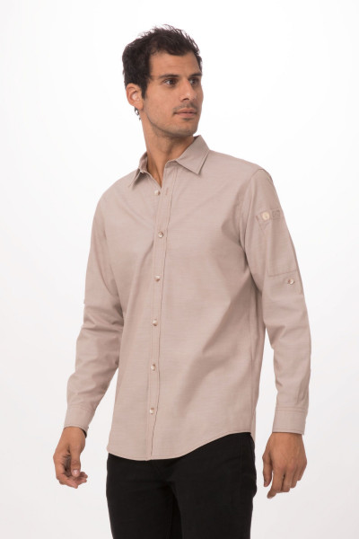 CHAMBRAY CAMISA HOMBRE