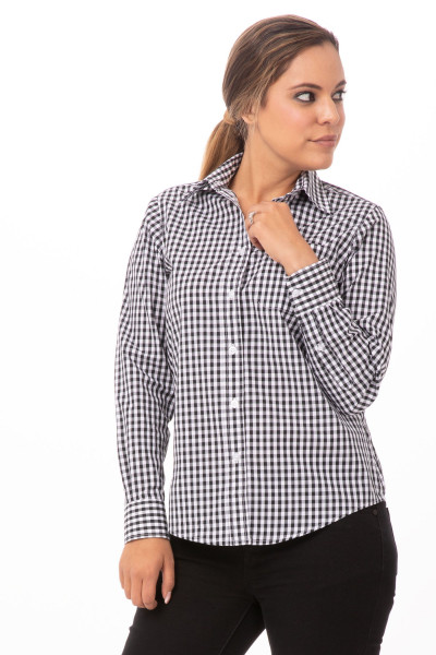 GINGHAM VINTAGE CAMISA MUJER