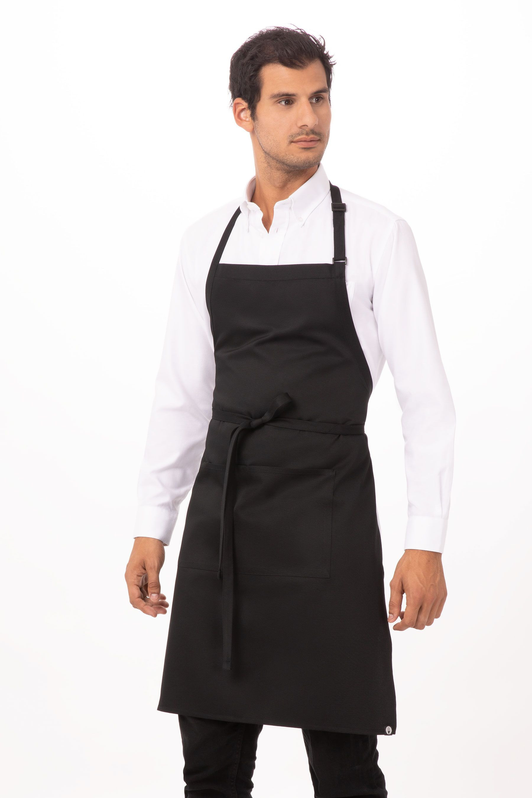 Delantal Negro Largo Chef Butcher Chef Works® • BPU · HoReCa